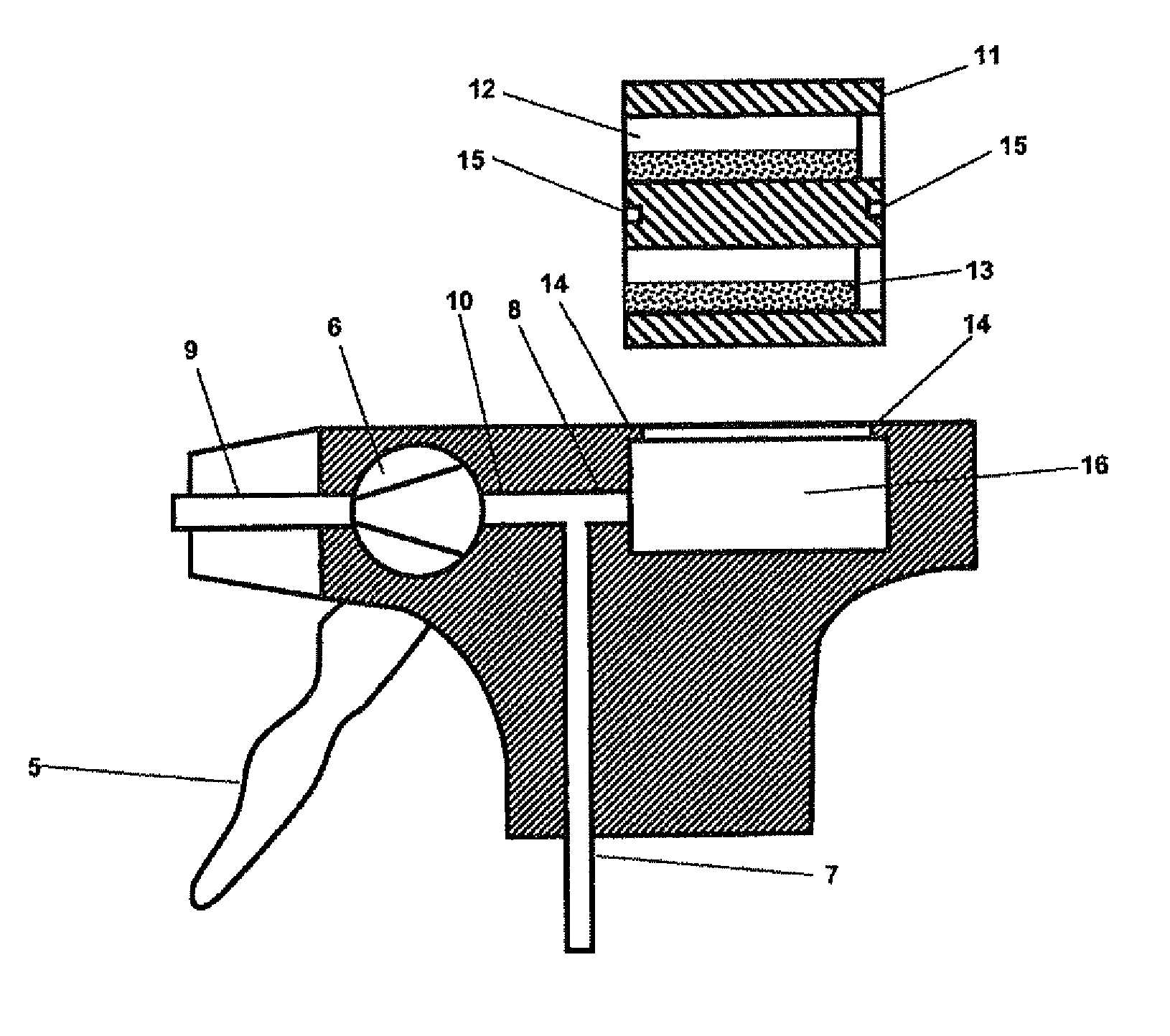 Dispensing device for dispensing a plurality of different preparations