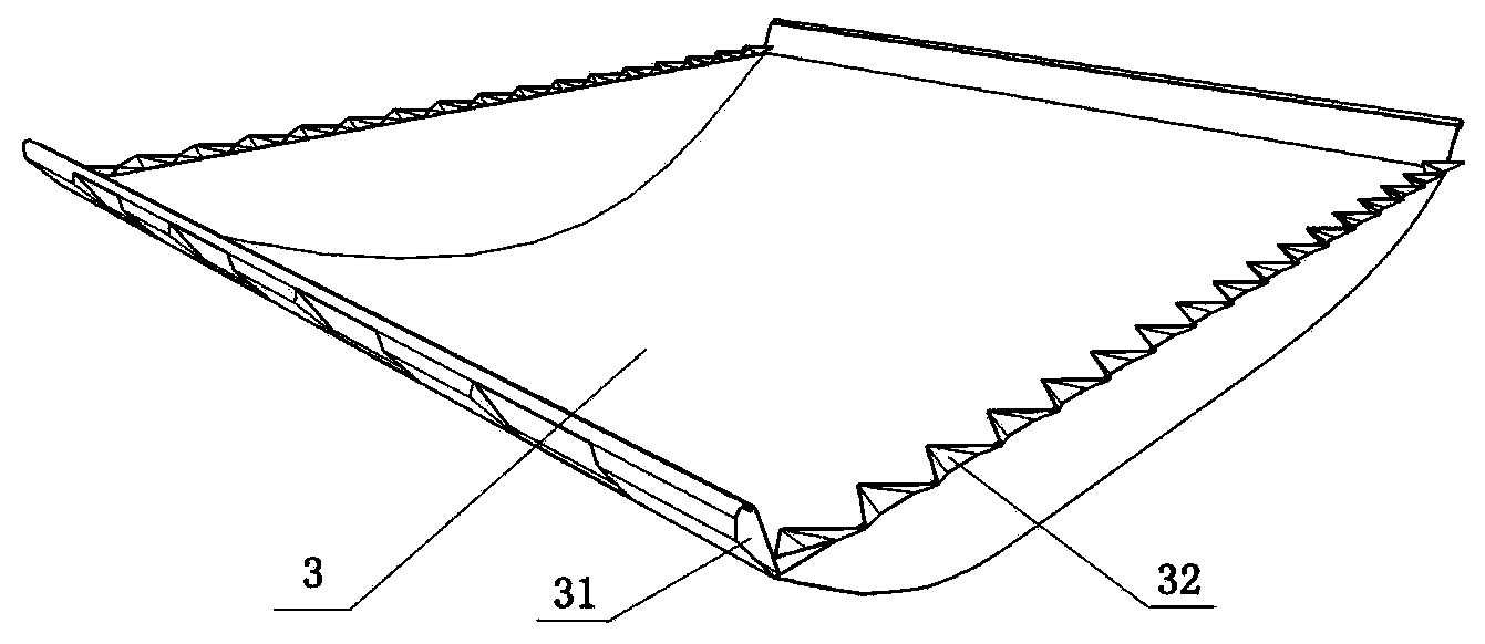 High-altitude deformable spark receiving device