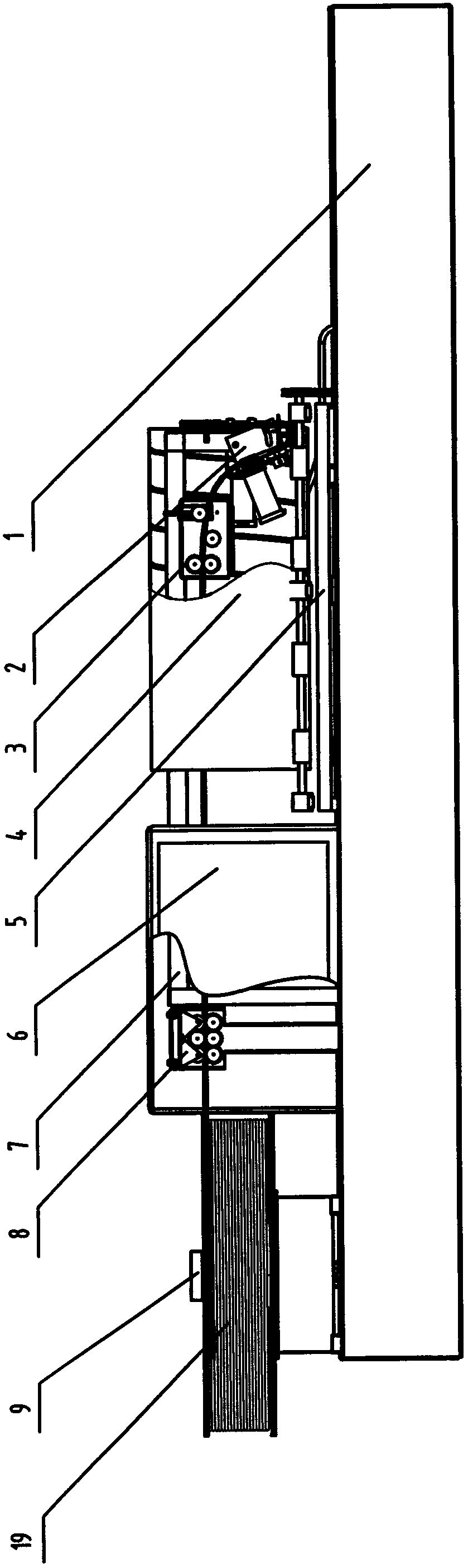 Tin scraping soldering machine