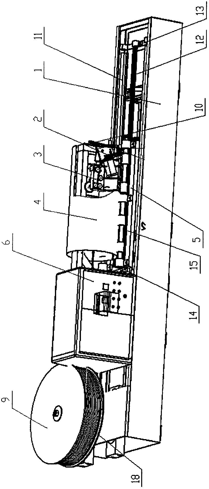 Tin scraping soldering machine