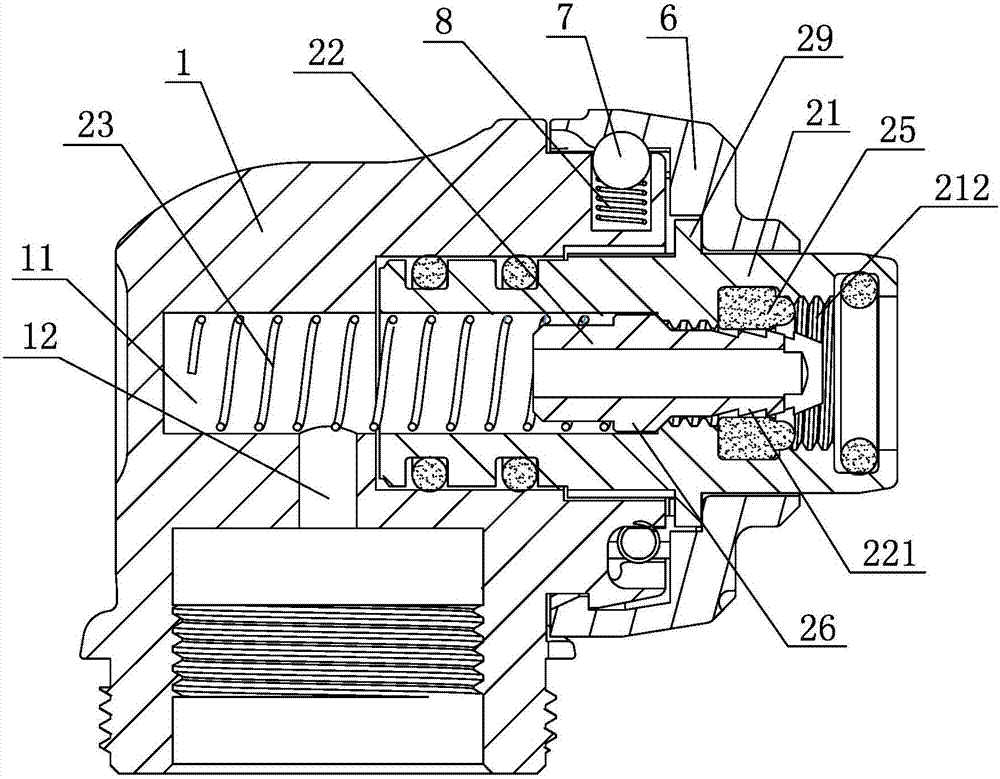 A convenient air pump air nozzle assembly