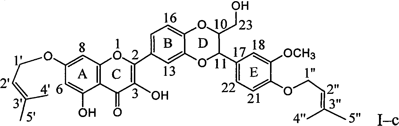 7 and 20 dehydro-silybin dialky ether and preparation method and medicine use thereof