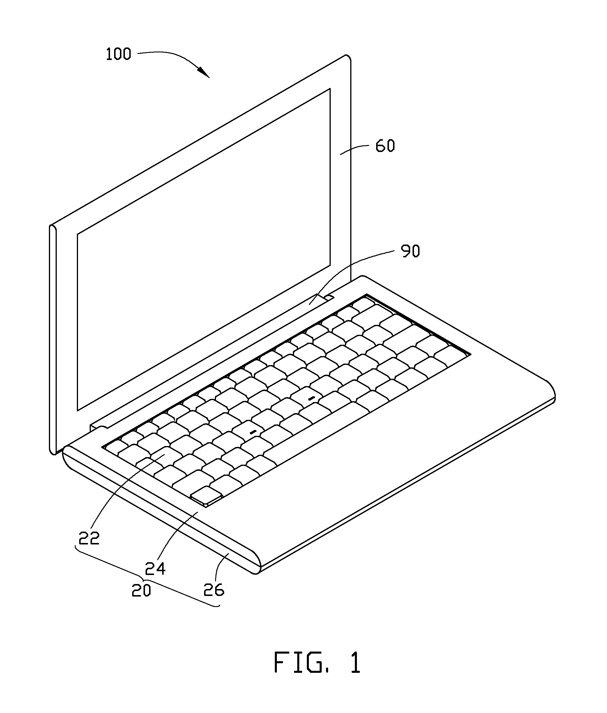 Portable computer with heat dissipation unit