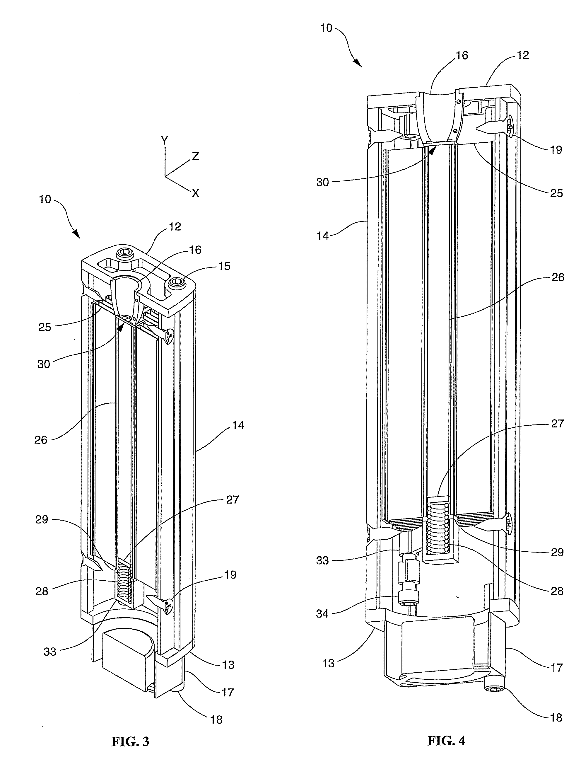 Solid state lighting apparatus utilizing axial thermal dissipation