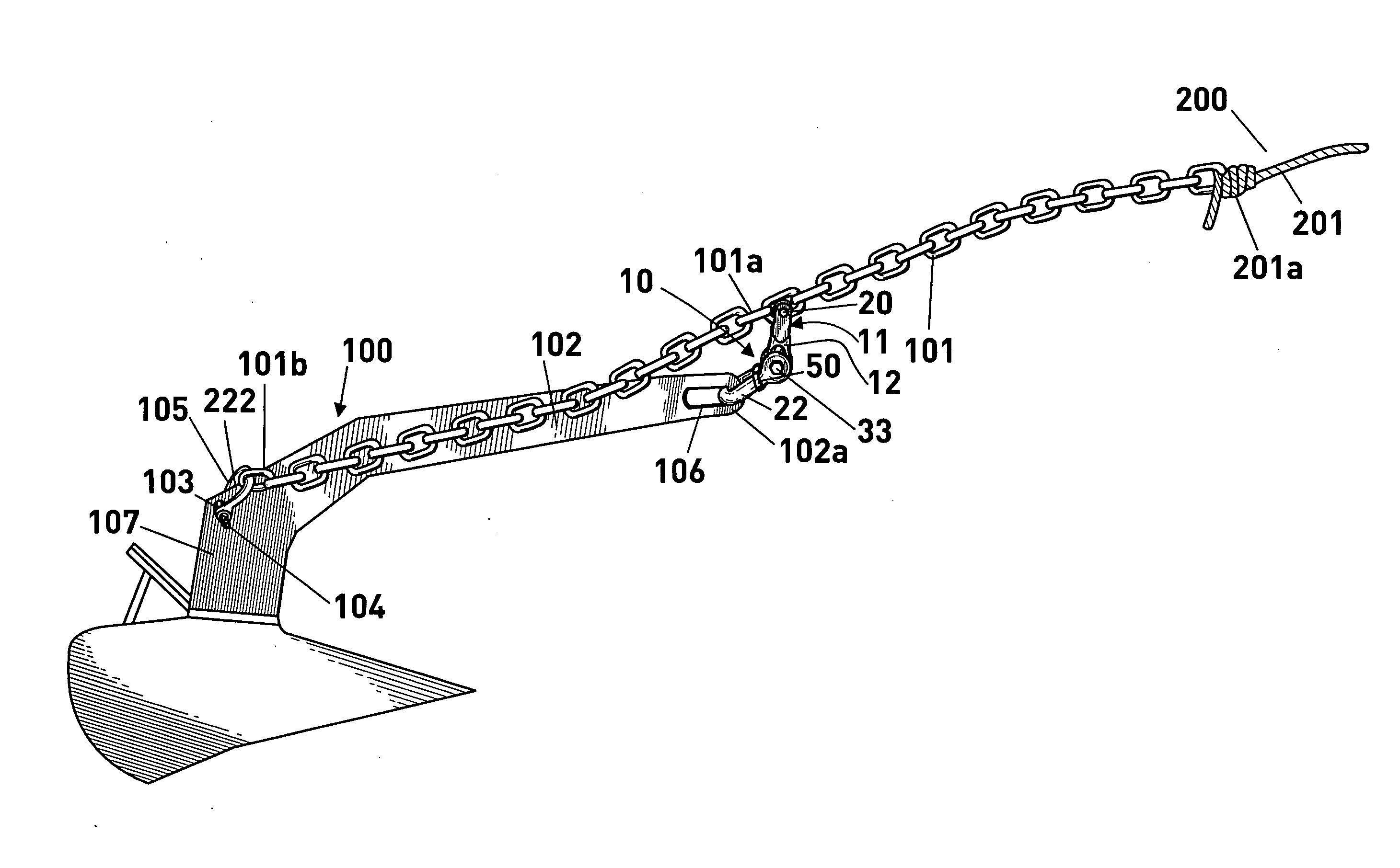 Anchor retrieval device, system and method