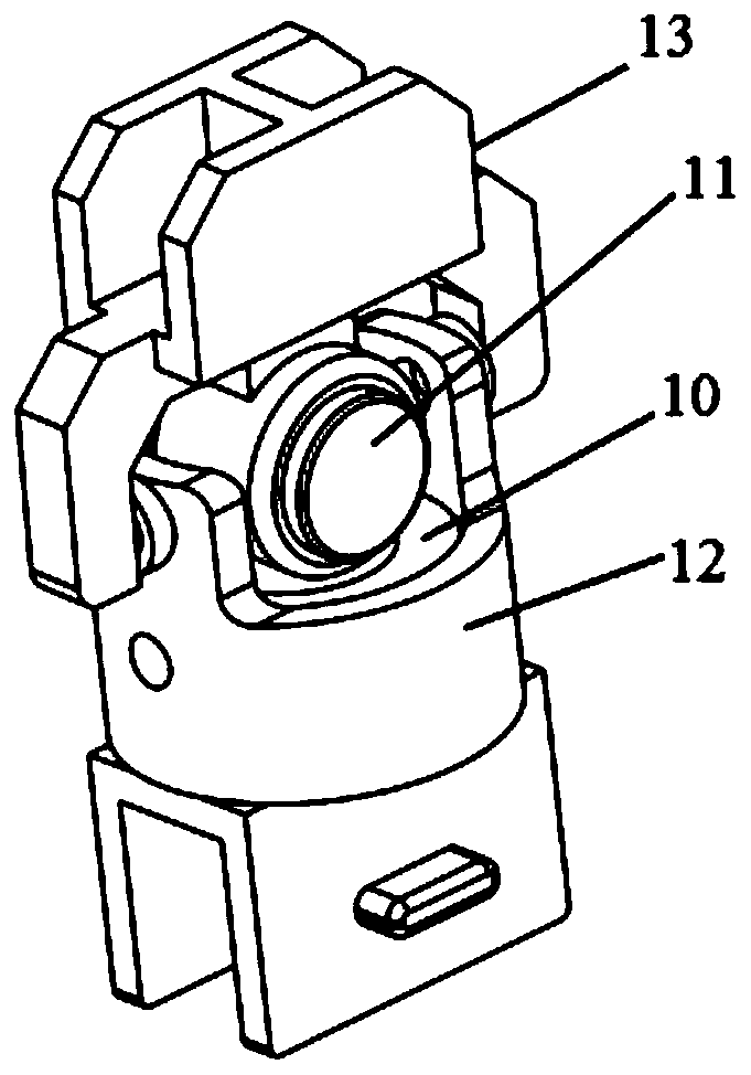 Electromagnetic steering engine and aircraft