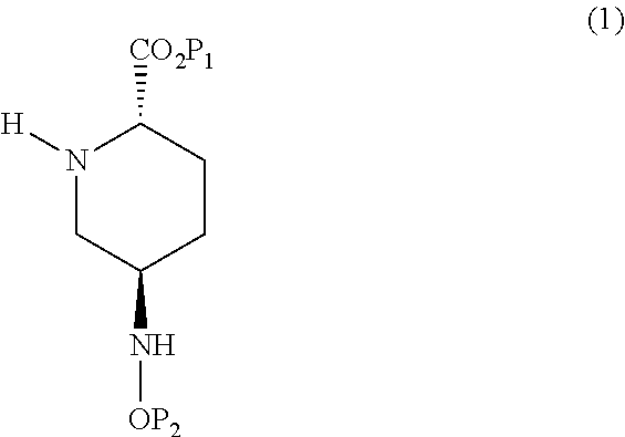 Method for preparing disubstituted piperidine and intermediates