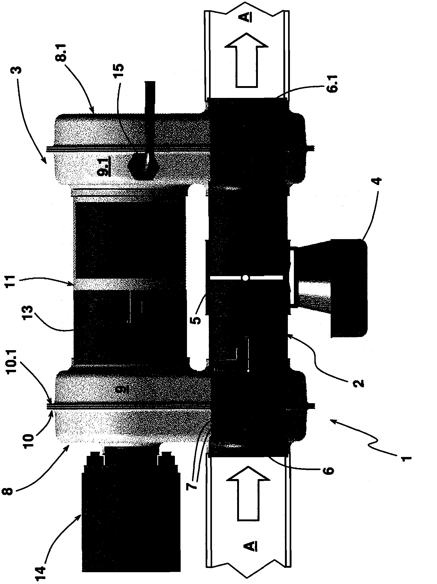 Heating module for an exhaust-gas purification system