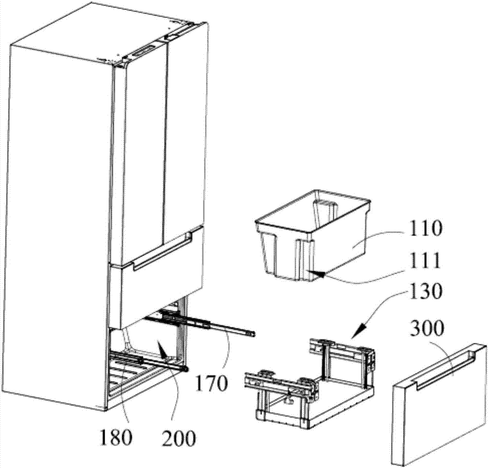 Drawer assembly and refrigerator