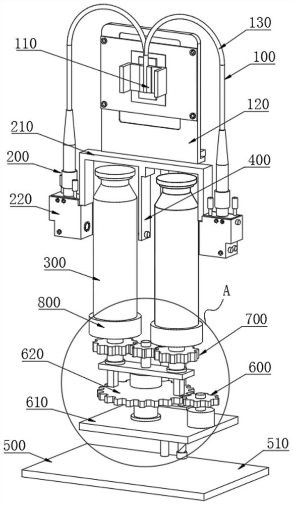 Double-path laser detection device for bacterial culture detection