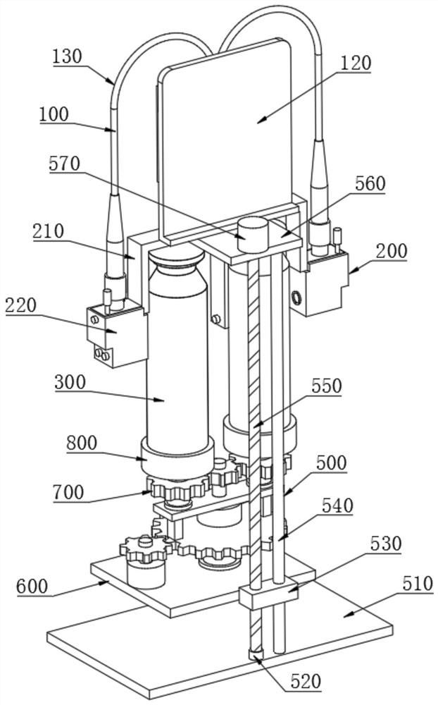 Double-path laser detection device for bacterial culture detection