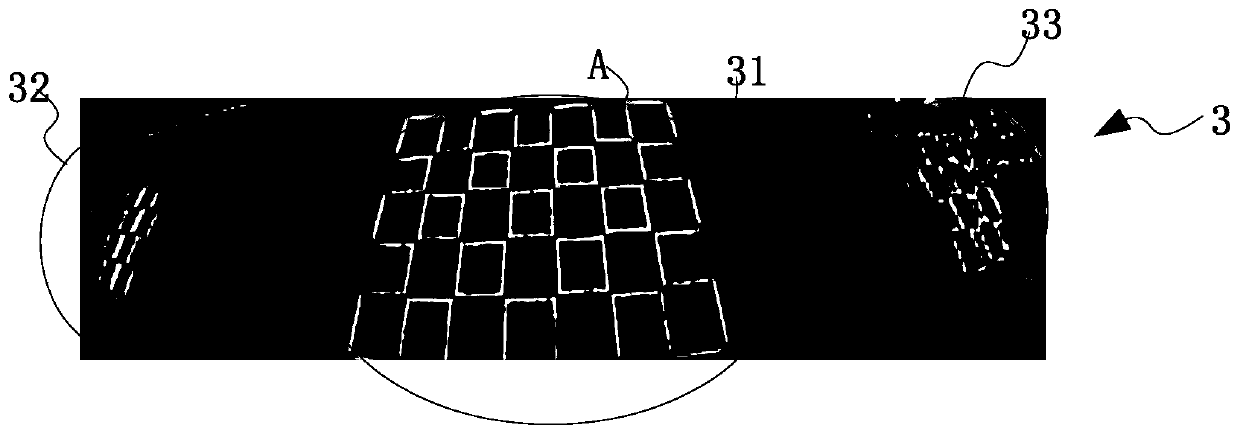 An image processing device, image correction, calibration point search method and system