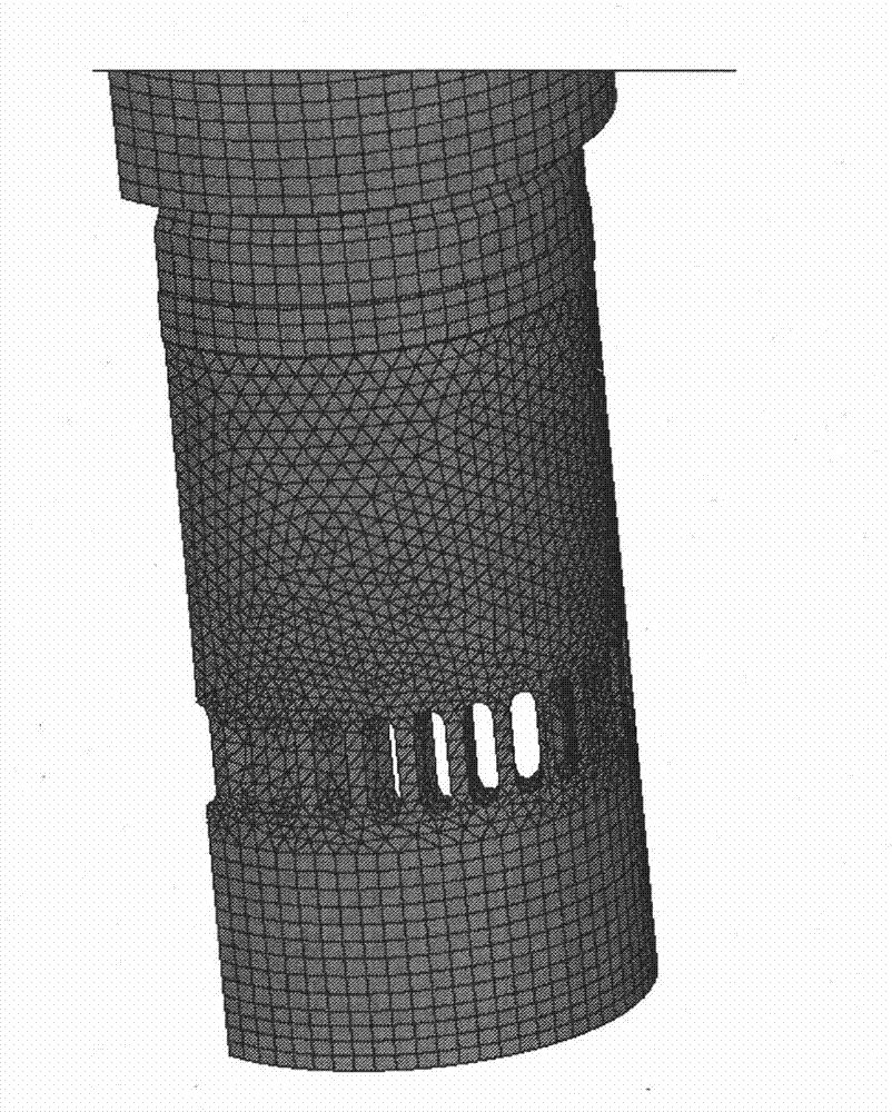 Shape optimizing method for cylinder sleeve of slow-speed diesel