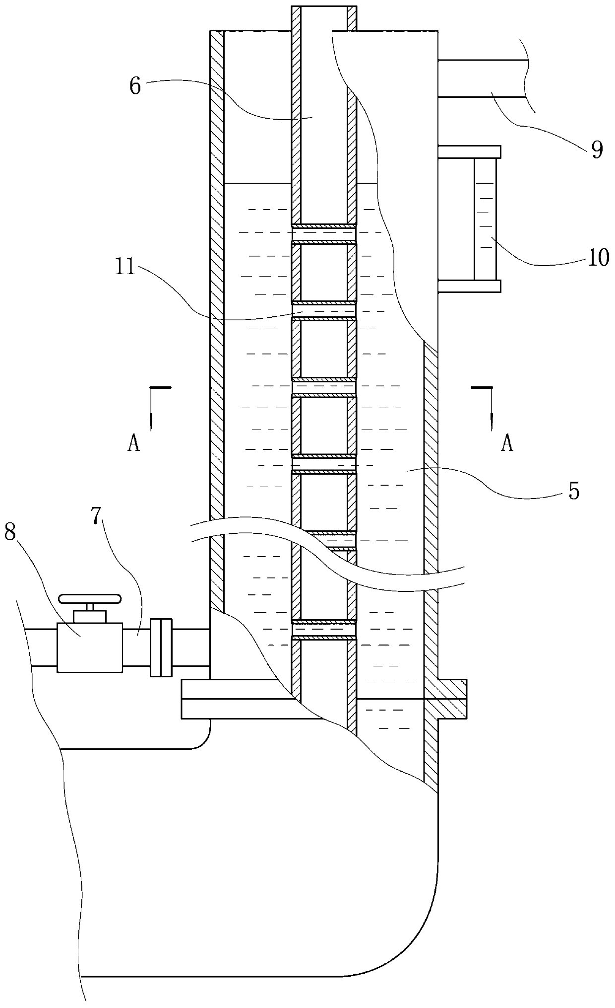 Heating device for food processing
