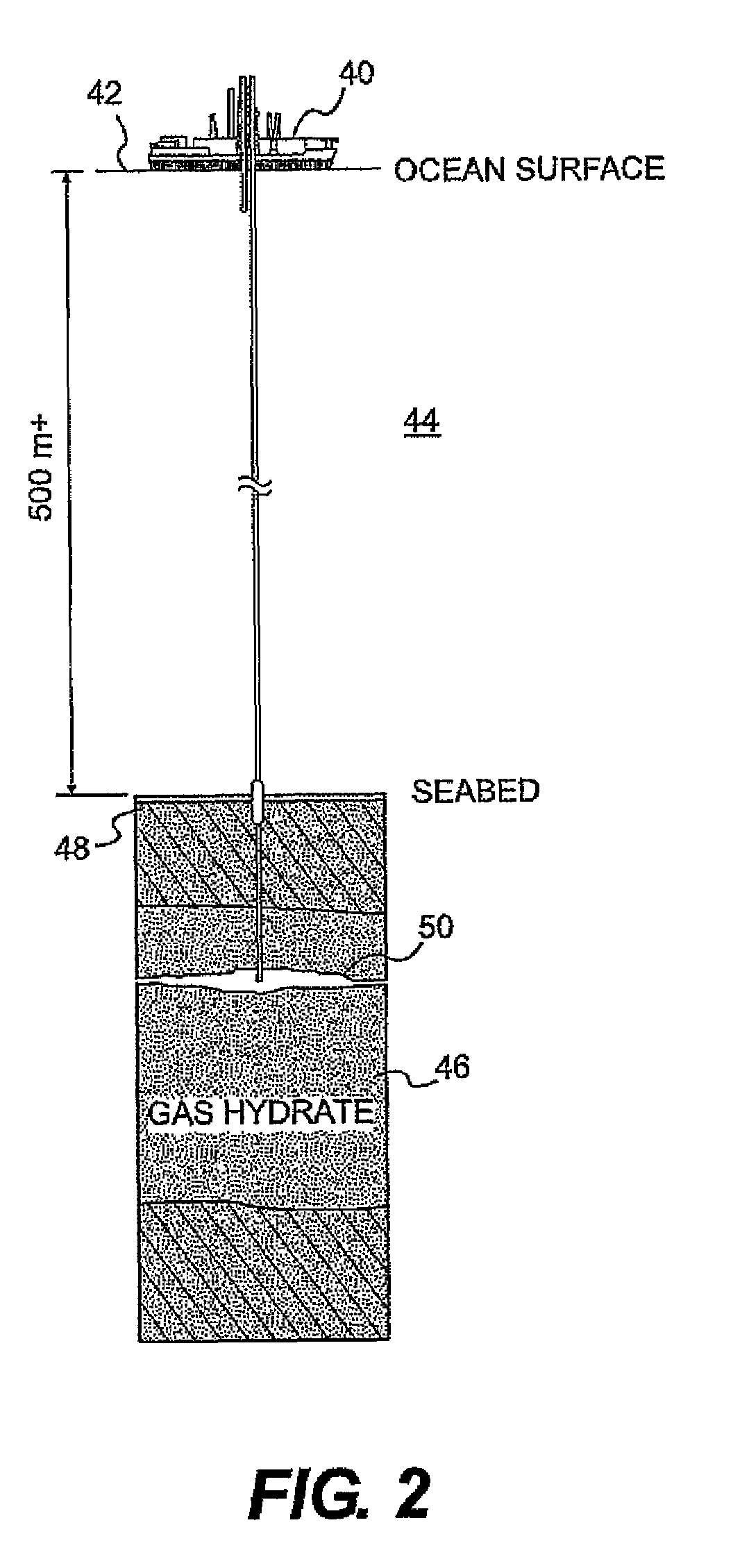 Method and system for development of hydrocarbon bearing formations including depressurization of gas hydrates