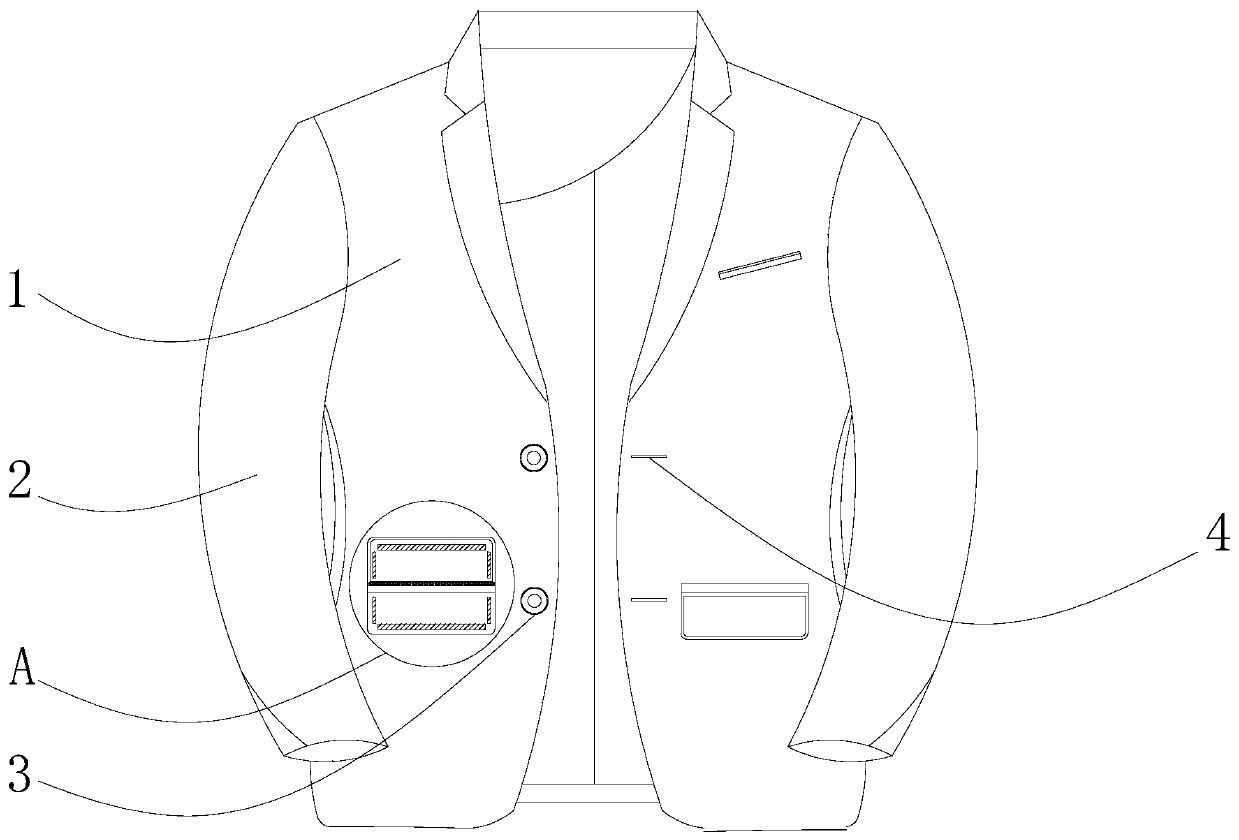 Western-style clothes with adjustable buttons