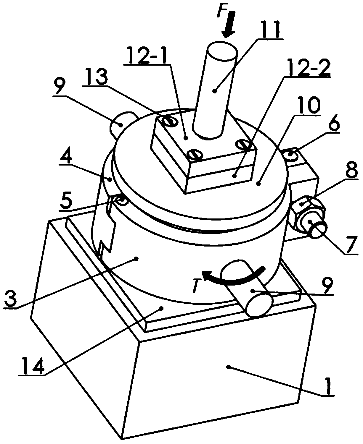 Device and method for testing interlaminar joint strength of pavement layers