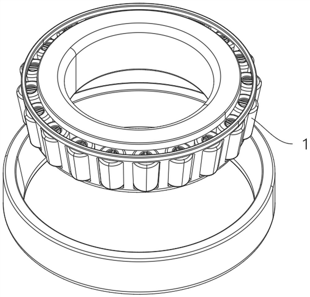 Combined roller structure, roller, high-end bearing and high-end equipment