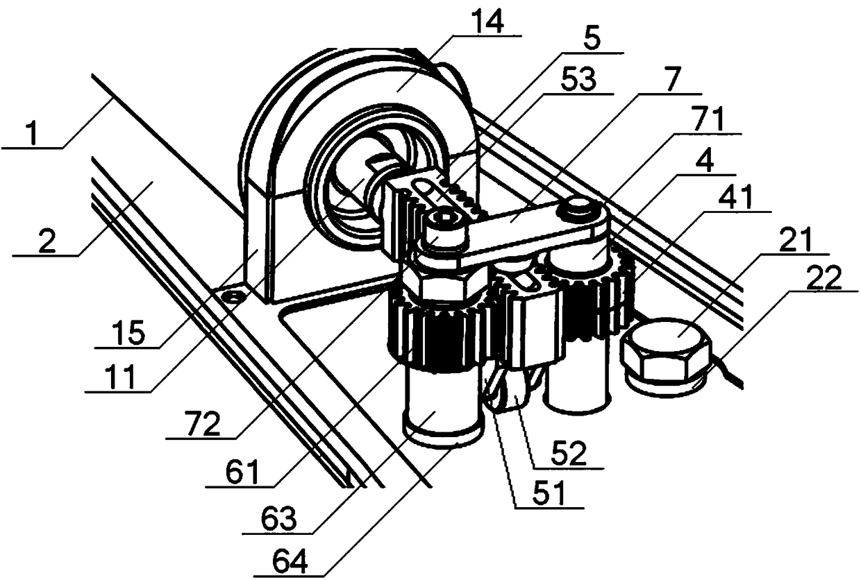 Control mechanism of exhaust brake valve