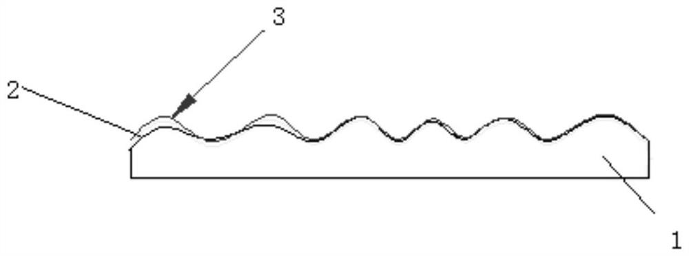 Sand-hole-free printing method for semitransparent material