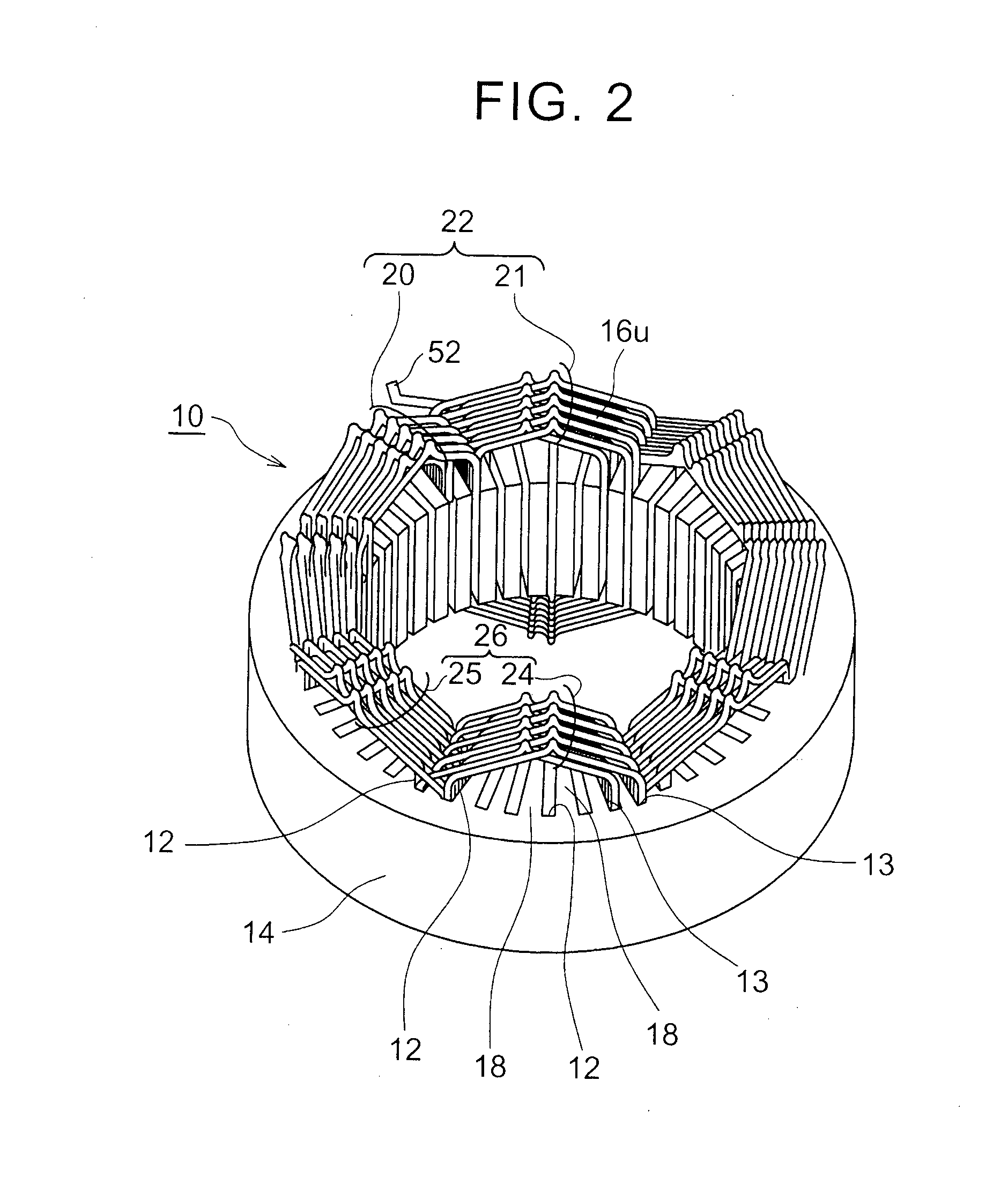 Stator for rotary electric machine and method for manufacturing the same