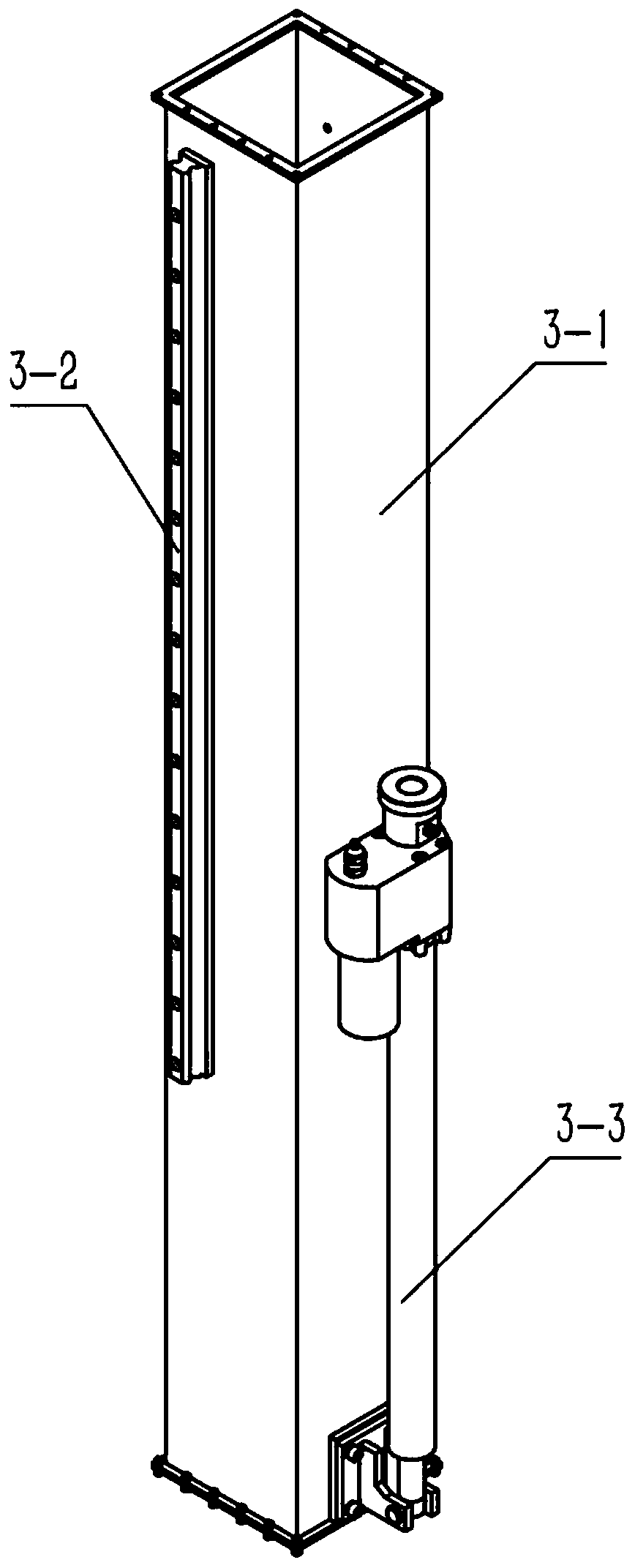 Dust removing mechanism used in machining process of foam milling machine