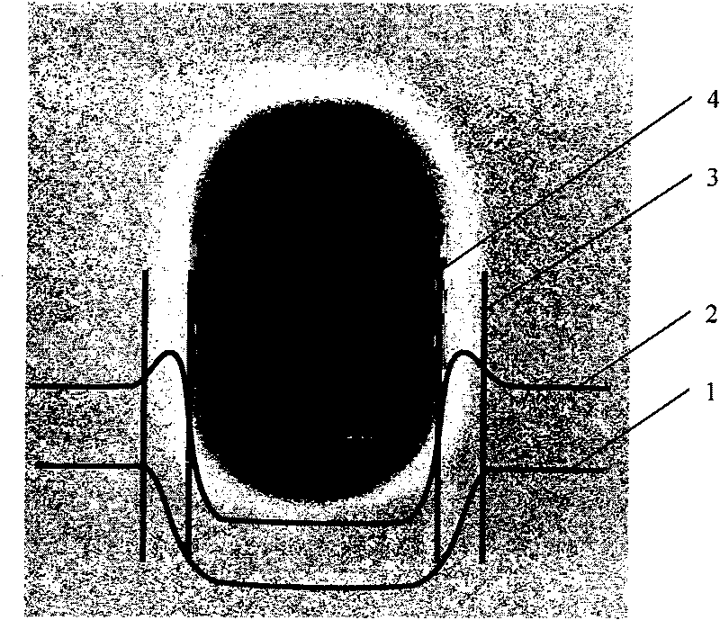 Method for on-line monitoring of photoetching conditions