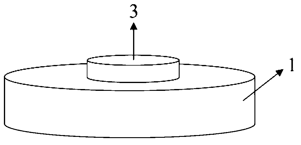 Preparation method of pagoda-shaped large-size REBCO (RE-Ba-Cu-O) high-temperature superconductor block