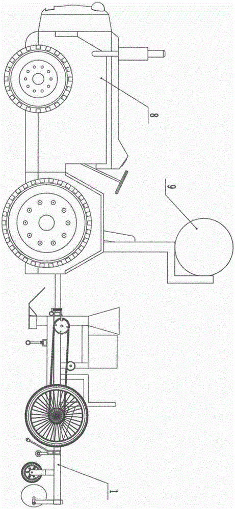 Automatic potato sowing machine