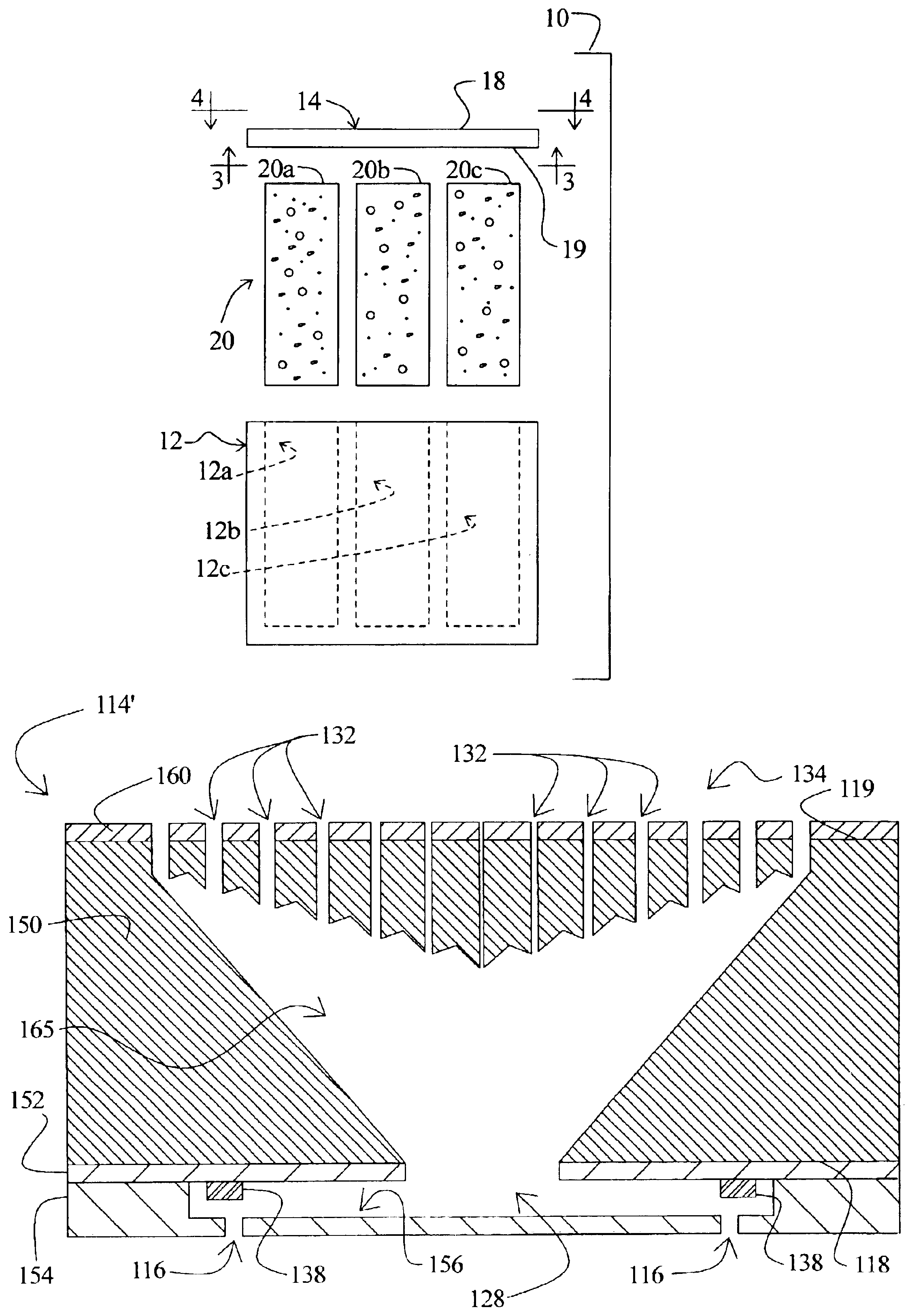 Integrated fluid ejection device and filter