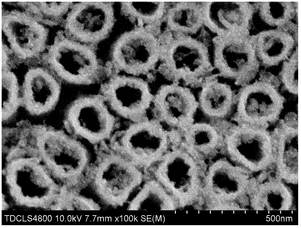 Titanium dioxide (TiO2) nanotube composite material and method for depositing SnSe/Ag nanoparticles