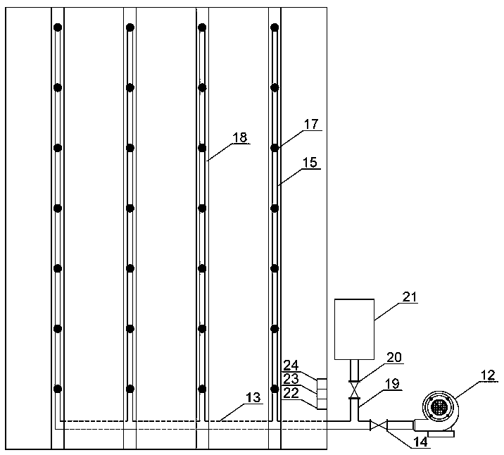 Automatically-expandable film covering aerobic-composting device