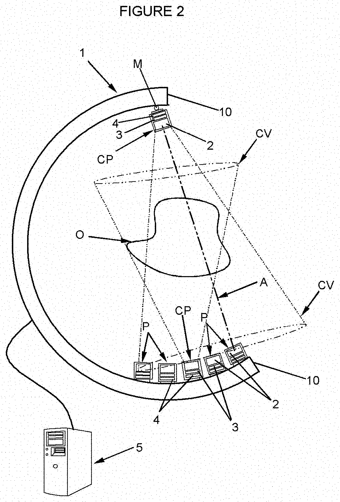 System and method for imaging by gamma radiation detection