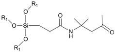 Ketone-hydrazine crosslinking type water-based fluoride-free fabric waterproof finishing agent as well as preparation method and application thereof