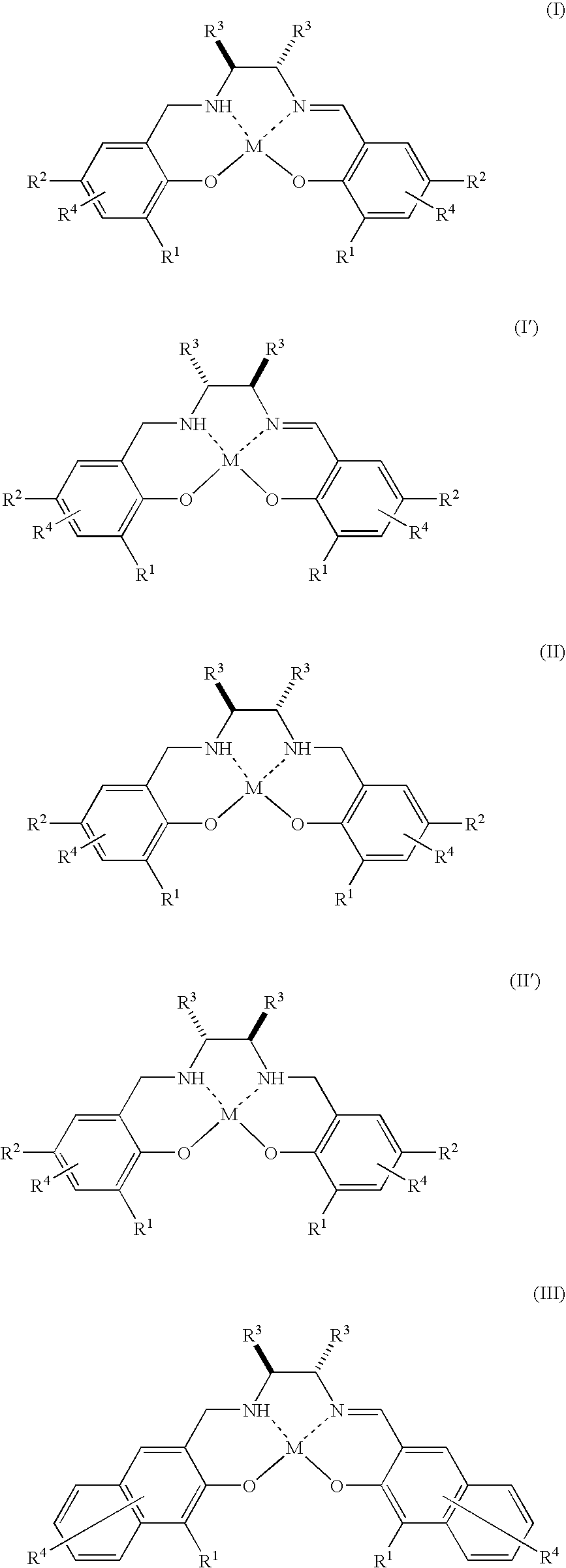 Method for Production of Optically Active Epoxy Compound, and Complex Used Therefor and Process for Producing the Same