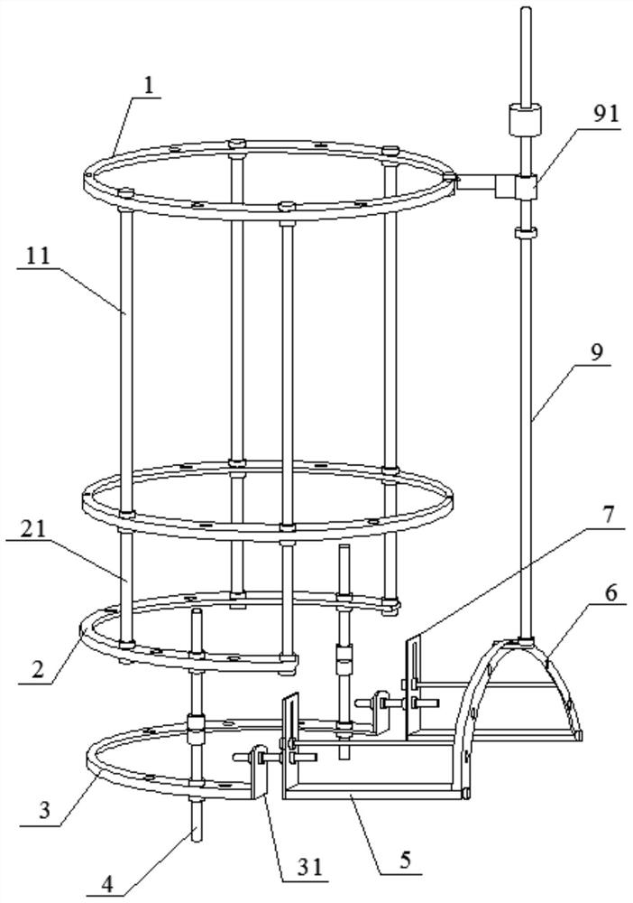 A Combined Multifunctional Physiological Bone Compression Bone External Fixation Bracket