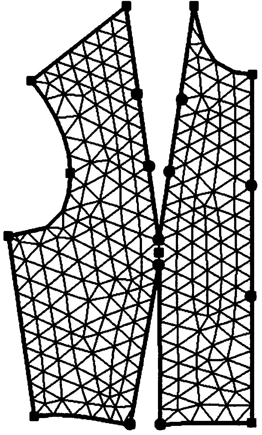 Clothes making method based on three-dimensional to two-dimensional clothes pattern seamless mapping