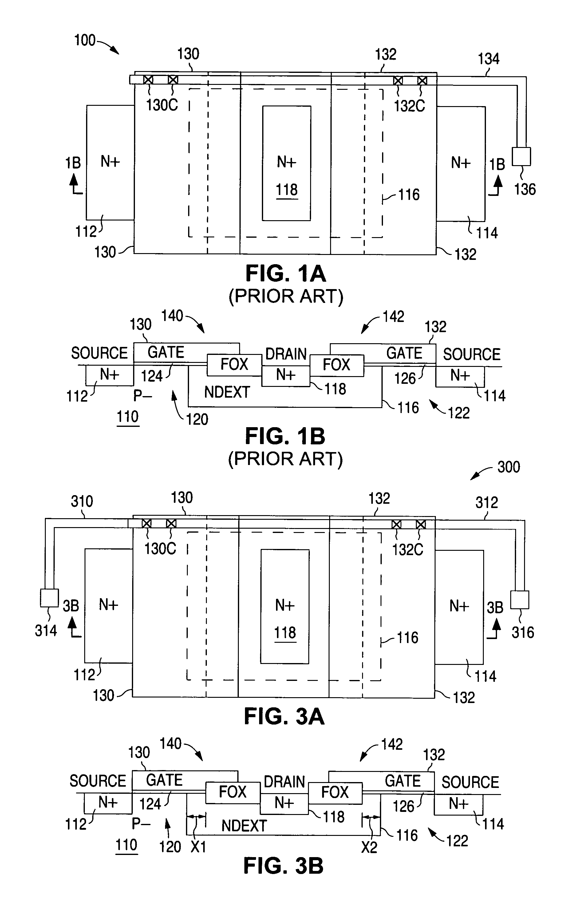 Method of monitoring process misalignment to reduce asymmetric device operation and improve the electrical and hot carrier performance of LDMOS transistor arrays