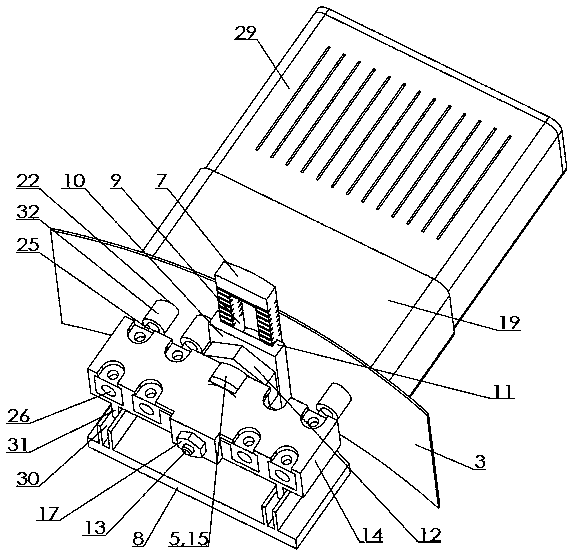 Two-wire system intelligent switch power-taking mechanism and connecting apparatus, adaptive part and lamp