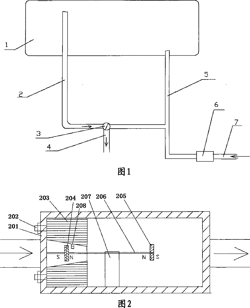 Automatic flow rate adjusting device