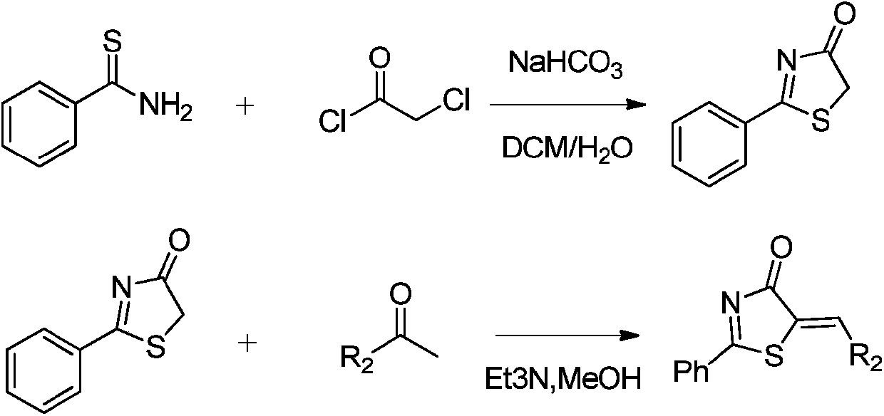 A kind of 2,3-dihydropyranothiazole derivatives and preparation method thereof