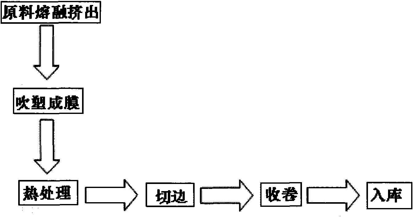 Method for preparing thermoplastic resin film