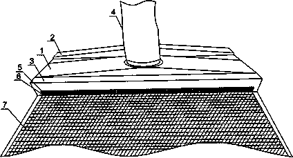 Preprocessing and cleaning device for glass