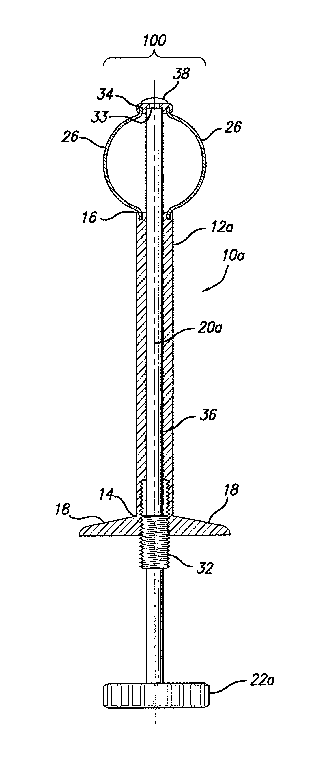 Expandable blade device for stabilizing long bone fractures
