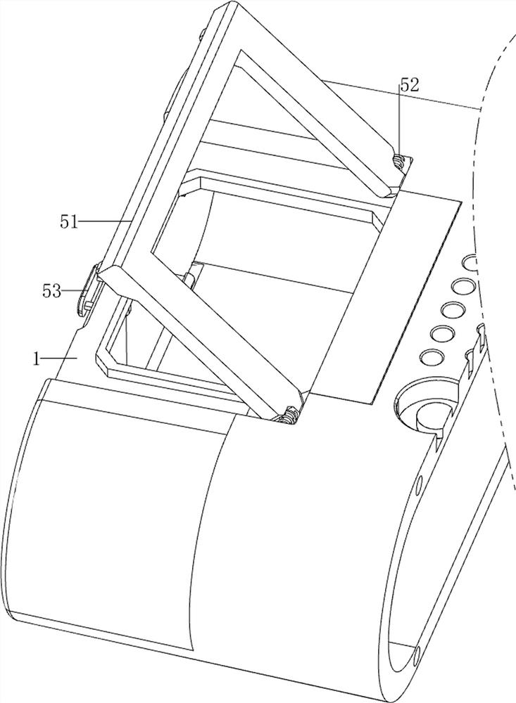 Medical surgical instrument disinfection device