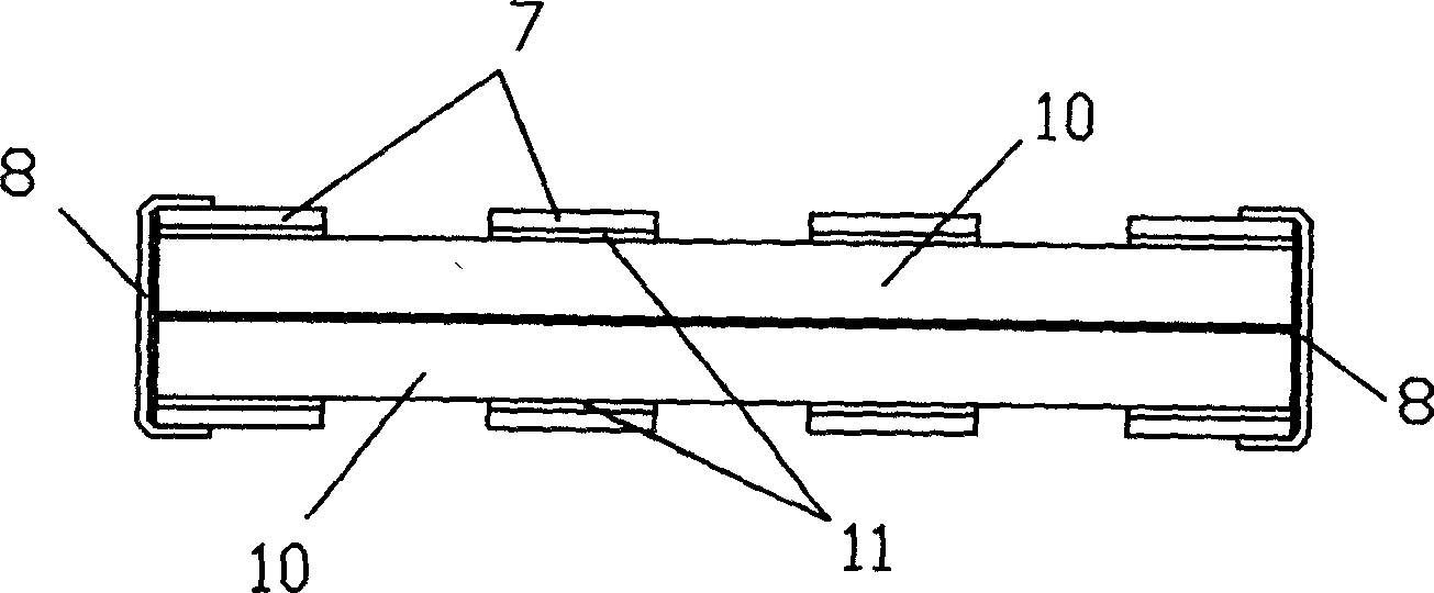 Method for fabricating organic electroluminescent display and back cover made from glass