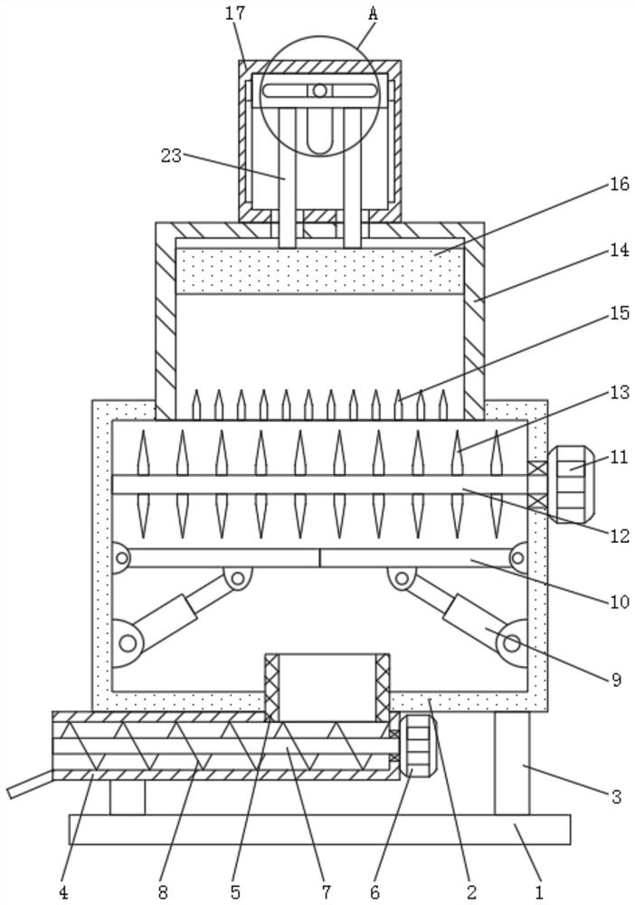 Crusher used for meat crushing