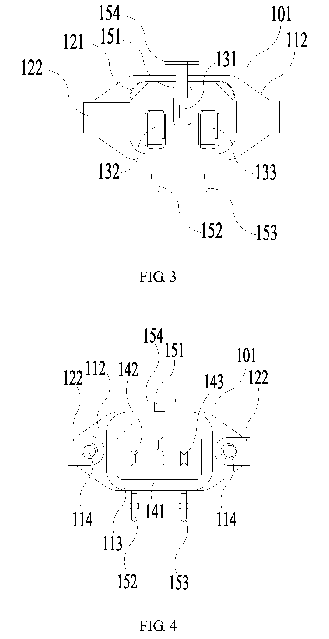 Power socket and electronic device having the same