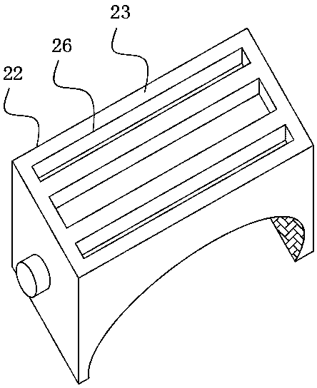 Clamping device with protective structure for thermometer assembly