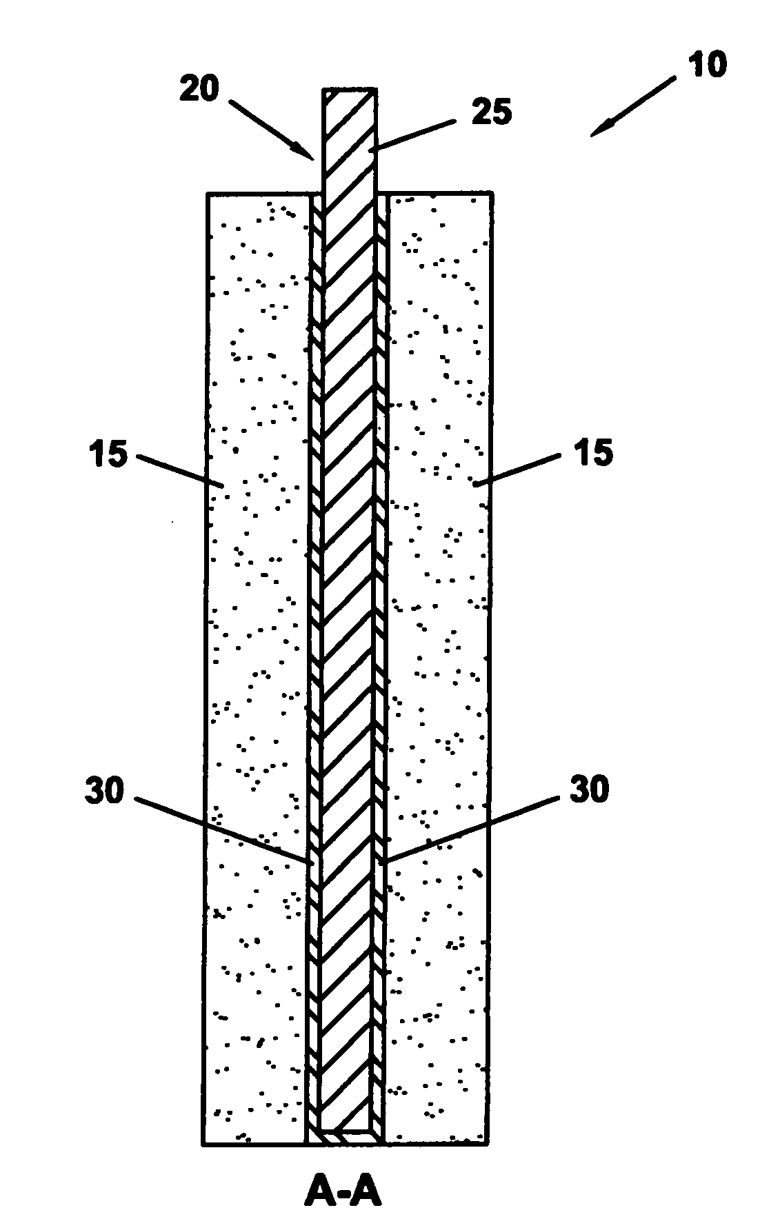 Electrode and current collector for electrochemical capacitor having double electric layer and double electric layer electrochemical capacitor formed therewith